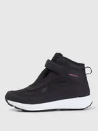 Buty dla dziewczynek - 4F Buty zimowe śniegowce z izolacją Primaloft dziewczęce - czarne 38 - miniaturka - grafika 1