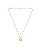 Naszyjniki męskie - Lacoste Męski naszyjnik z wisiorkiem z kolekcji VIGOR z żółtego złota - 2040411, Jeden rozmiar, Stal nierdzewna, Bez kamieni szlachetnych - miniaturka - grafika 1