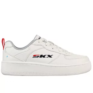 Buty Skechers Sport Court 92 405696LWHT - białe - Trampki damskie - miniaturka - grafika 1