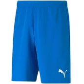 Spodenki męskie - Spodenki Męskie Puma Teamrise Short Electric Blue Lemo Niebieskie 704942 02-M - miniaturka - grafika 1