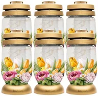 Lampiony i znicze - Znicze BOLSIUS 3S 19 Wiosna 22,5cm 36h 6szt. - miniaturka - grafika 1