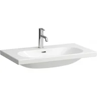 Umywalki - Laufen Lua umywalka 80x46 cm ścienna biała H8100870001091 - miniaturka - grafika 1