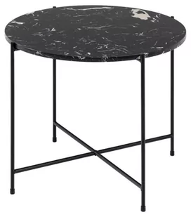 Stolik kawowy Avila 52 cm czarny marmur - Actona - Ławy i stoliki kawowe - miniaturka - grafika 1