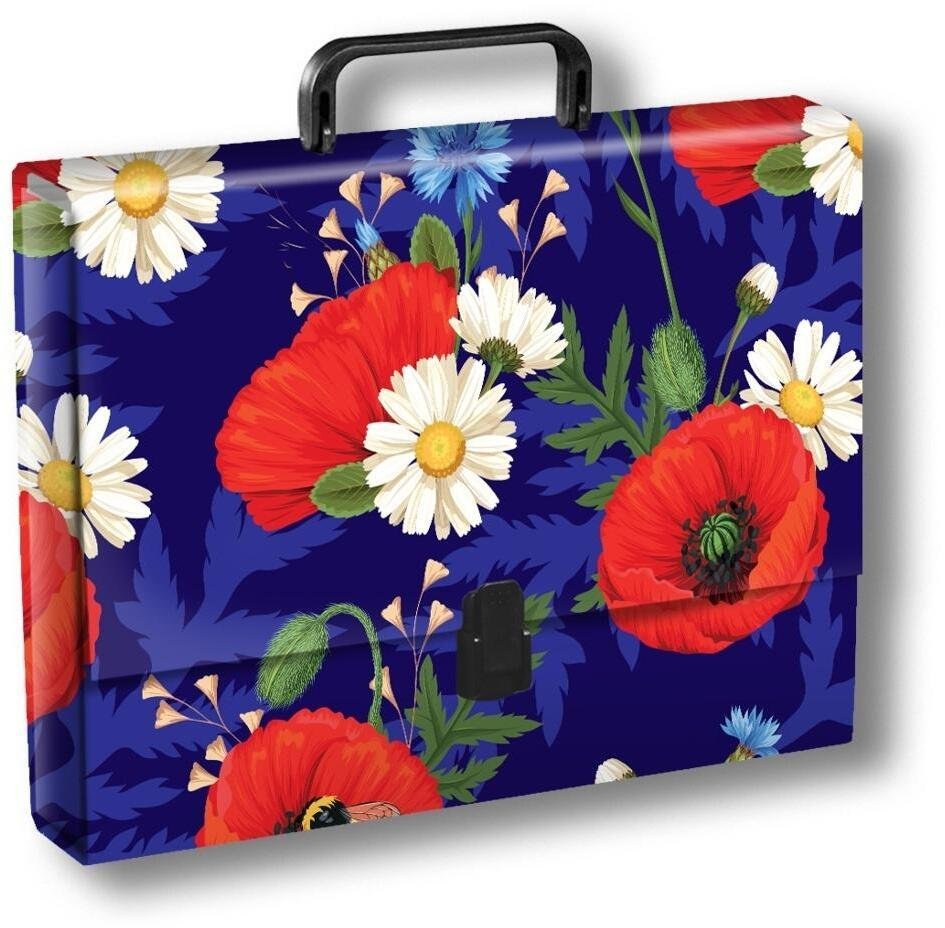 Teczka z rączką A4 Kwiaty polskie PENMATE