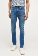 Spodnie męskie - Mustang Orlando Slim Męskie Spodnie Jeansowe Denim Blue 1013676 5000 682-W34 L30 - miniaturka - grafika 1