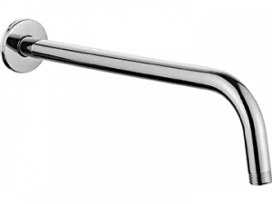LAVEO NWX 057O RONDO Wylewka ścienna deszczowni Wymiar: 337 mm Wykończenie: chrom - Akcesoria do armatury i ceramiki - miniaturka - grafika 1
