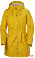 Kurtki i kamizelki sportowe męskie - Damski płaszcz Helly Hansen w stylu retro LYNESS II COAT yellow - miniaturka - grafika 1