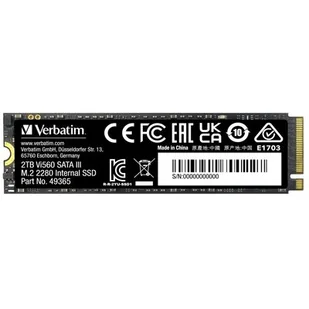 Dysk SSD Verbatim Vi560 2TB M.2 2280 SATA III (49365) - Dyski SSD - miniaturka - grafika 1