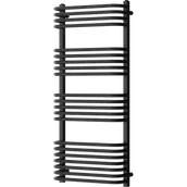 Grzejniki łazienkowe - Mexen Apollo grzejnik łazienkowy 1210 x 550 mm, 641 W, czarny - W117-1210-550-00-70 - miniaturka - grafika 1