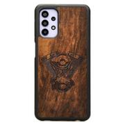 Etui i futerały do telefonów - Drewniane etui Samsung Galaxy A32 5G V-Twin Imbuia Forestzone - miniaturka - grafika 1