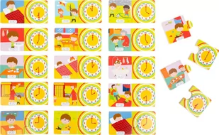 SFD Puzzle edukacyjne Która godzina$82 110678 - Puzzle - miniaturka - grafika 1