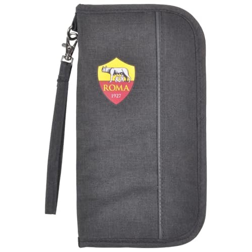 AS Roma 161847, akcesoria do portfela podróżnego Unisex-Dorośli, 2 x 13 x 24 cm, czarne, 2x13x24 cm