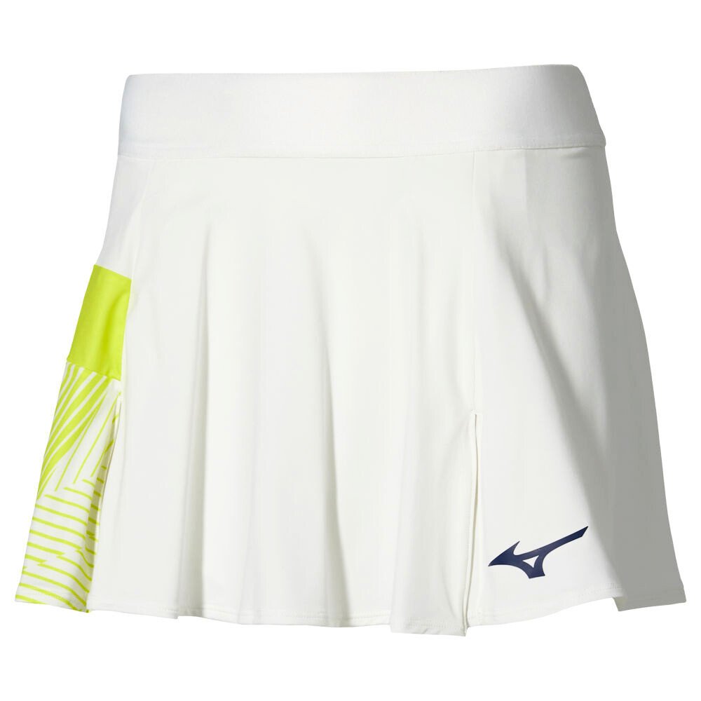 Spódnica damska Mizuno Stargazer Flying Skirt White Yellow S