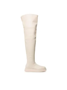 Jenny Fairy Muszkieterki ENERGY-02HZ Beżowy - Kozaki damskie - miniaturka - grafika 1