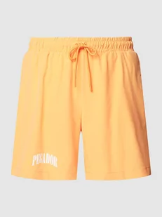 Spodenki kąpielowe z nadrukiem z logo - Kąpielówki męskie - miniaturka - grafika 1