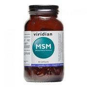 Suplementy naturalne - Viridian MSM organiczy związek siarki 90 kapsułek - miniaturka - grafika 1