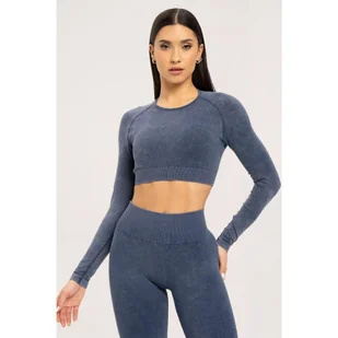 Rashguard fitness damski Gym Glamour sprany - Kimona, stroje i obuwie - miniaturka - grafika 1