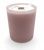 Świece - Świeca Sojowa naturalna ręcznie robiona różowy matt 230 ml Palo Santo - miniaturka - grafika 1
