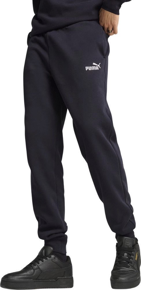 Spodnie męskie Puma ESS no.1 Logo Sweatpants FL granatowe 682606 16 S