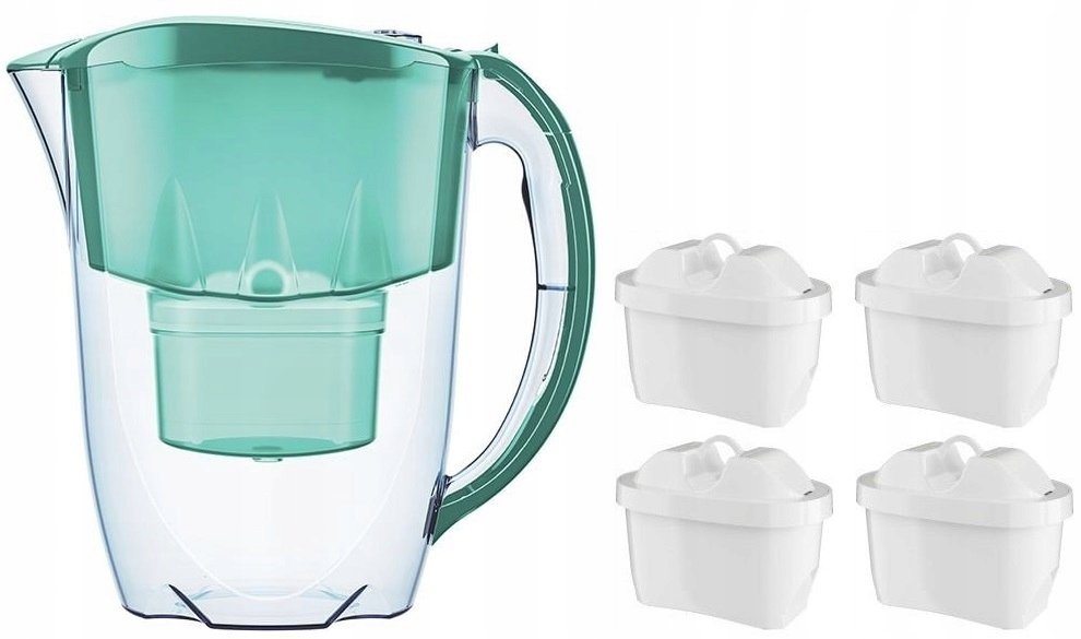 DZBANEK FILTRUJĄCY AQUAPHOR 2,8L JASPER + 4 FILTRY MAXFOR PLUS