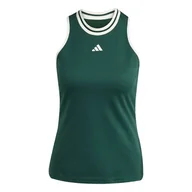 Koszulki sportowe damskie - Damski podkoszulek adidas Heritage Tank Green L - miniaturka - grafika 1