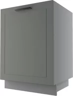 Meble kuchenne - Bergamo Szafka Dolna Pod Zlewozmywak D1Zm Metabox Szary Mat - miniaturka - grafika 1