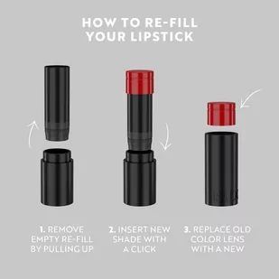 IsaDora Perfect Moisture Lipstick 227 Pink Pompas - Szminki - miniaturka - grafika 7