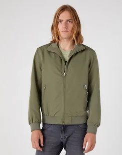 Wrangler Harrington Jacket Męska Kurtka Przejściowa Dusty Olive W481Wwx45-2Xl - Kurtki męskie - miniaturka - grafika 1