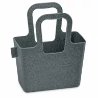 Torby i wózki na zakupy - Koziol Torba Taschelini organic concret grey 5415673 - miniaturka - grafika 1