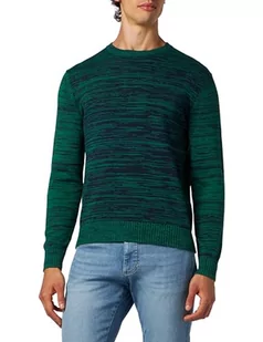 United Colors of Benetton Bluza męska, Zielony Las 1u3, XL - Bluzy męskie - miniaturka - grafika 1