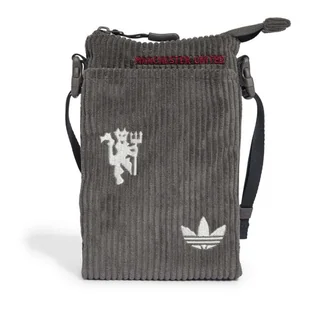 Saszetka adidas Manchester United JF8350 (kolor Szary/Srebrny) - Torby sportowe - miniaturka - grafika 1