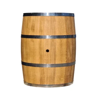 Beczka dębowa 200l z dębu Quercus robur + stojak - Beczki - miniaturka - grafika 1