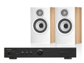 Zestawy stereo - Rotel A10 MKII (czarny) + 607 S3 (dąb) - miniaturka - grafika 1