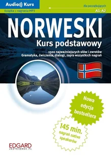zbiorowa Praca Norweski - Kurs podstawowy A1-A2 EDGARD - Pozostałe języki obce - miniaturka - grafika 1