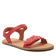 Buty dla dziewczynek - Sandały Froddo Barefoot Flexy Flowers G3150265 D Coral - miniaturka - grafika 1
