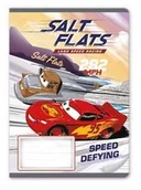 Zeszyty szkolne - ZESZYT SZKOLNY A5/16 KARTEK KOLOROWE 3 LINIE AUTA - miniaturka - grafika 1