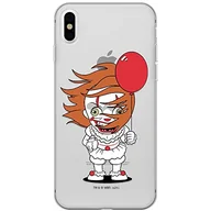 Etui i futerały do telefonów - ERT GROUP etui na telefon Apple Iphone XS Max, case oryginalny i oficjalnie licencjonowany przez Horror, wzór It 005, optymalnie dopasowane, plecki z TPU częściowo przeźroczyste - miniaturka - grafika 1