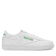Sneakersy damskie - Sneakersy Reebok Club C 85 100033933 Biały - miniaturka - grafika 1