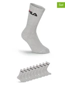 Skarpetki męskie - Fila Skarpety (9 par) w kolorze szarym do tenisa - miniaturka - grafika 1