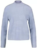 Swetry damskie - Gerry Weber Sweter damski, niebieski, 46 - miniaturka - grafika 1