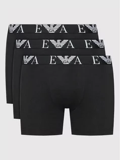 Majtki męskie - Emporio Armani Underwear Komplet 3 par bokserek 111473 2R715 73320 Czarny - grafika 1