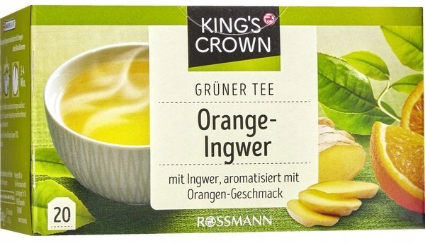 Herbata Kings Crown Orange Ingwer Z Niemiec