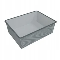 Meble do przedpokoju - System regałowy Integri Kosz garderoba bieliźniarka Mesh Rwm 185 Antracyt - miniaturka - grafika 1