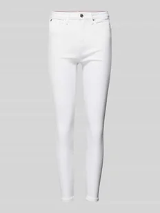 Jeansy o kroju skinny fit z 5 kieszeniami model ‘COMO’ - Spodnie damskie - miniaturka - grafika 1