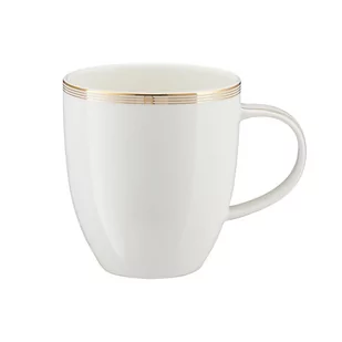 Kubek biały ze złotym wzorem 350 ml LIGURIA VILLA ITALIA - Kubki - miniaturka - grafika 1