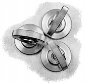 Śruby i nakrętki - M5 NAKRĘTKA RADEŁKOWANA niska NIERDZEWNA A1 467(1) - miniaturka - grafika 1