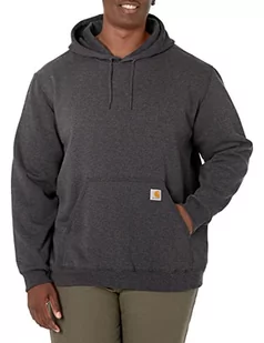Carhartt . K121.026.S003 średnia waga bluza z kapturem męska bluza, węgiel wrzosowy, rozmiar XS - Bluzy męskie - miniaturka - grafika 1
