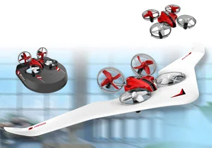 Dron Poduszkowiec Samolot 3W1 Zdalnie Sterowany Rc - Zabawki zdalnie sterowane - miniaturka - grafika 1