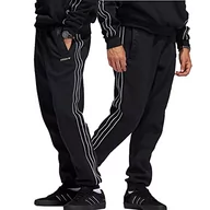 Spodenki męskie - adidas Męskie spodnie Shadow Stripe S, Czarny/cud biały, M - miniaturka - grafika 1