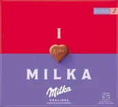 Bombonierki i czekoladki - Milka 'I Love Milka' Praliny Krem Orzechowy 110G - miniaturka - grafika 1